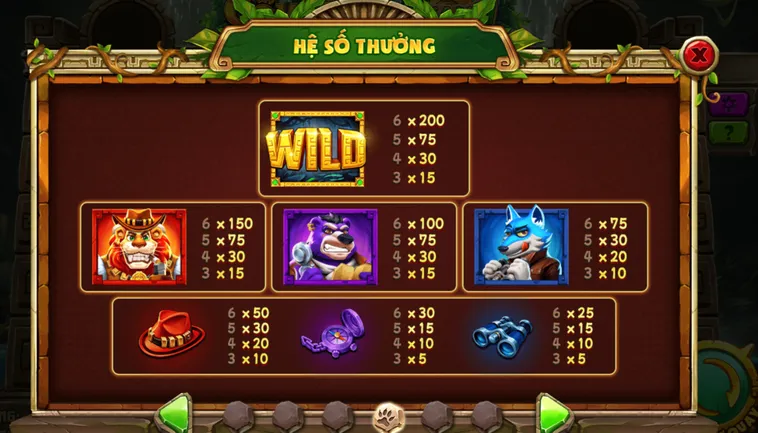 Nổ Hũ Cổ Vật Rừng Xanh Tại Gem88 Hành Trình Khám Phá Kho Báu