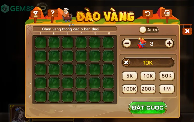 Game Nhanh Đào Vàng Tại Gem88 Hóa Thân Thành Thợ Mỏ Tài Ba Săn Kho Báu Tỷ Đồng
