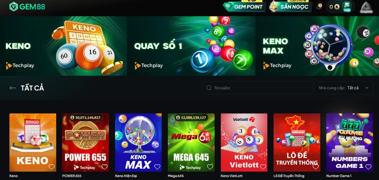 Trải Nghiệm Quay Số 5 Tại Gem88 Nhận Ngay Tỷ Lệ Thưởng Siêu Khủng