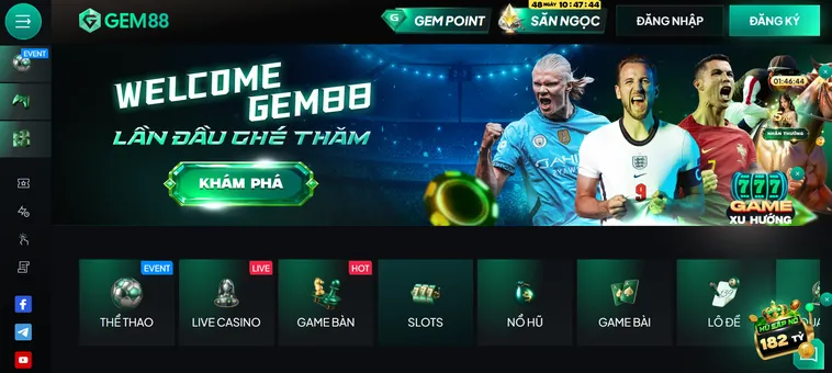 Gem88 - Nhà Cái Gem 88 - Đăng Ký Nhận Ngay Quà Khủng Hôm Nay